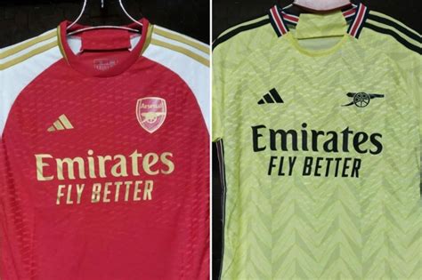 Arsenal 202324 Home Away And Third Kit Leaked What We Know So Far