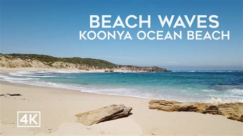 Beach Waves Koonya Ocean Beach Loopable 4k Screensaver Youtube