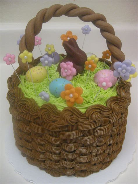 Easter Basket Cake Double Layer 6 Cake One Layer Strawberry One