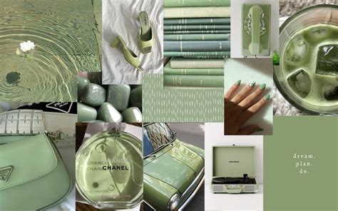 Sage Green Wallpaper Aesthetic Sage Green Collage In Homeart App