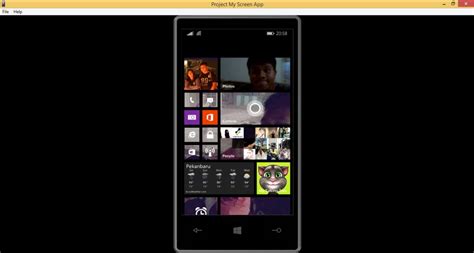 Project My Screen Windows Phone 81 On Pc Youtube