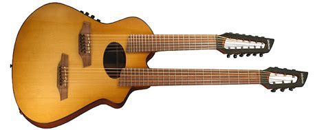 Veillette Custom Acoustic Doubleneck Guitars