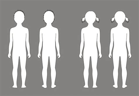 Child Body Outline Images Browse 59048 Stock Photos Vectors And