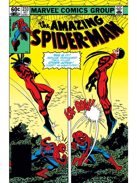 Classic Marvel Comics On Twitter The Amazing Spider Man 233 Cover