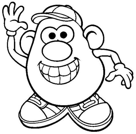 Image Result For Mr Potato Head Printable Parts Toy Story Coloring