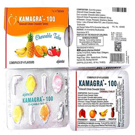 Kamagra Chewable Tablets At Rs 6598stripe Kamagra 100 In Nagpur Id 25420404973