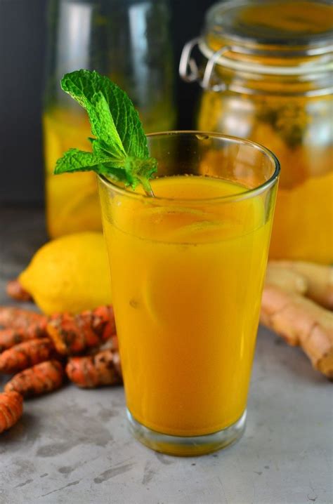 Turmeric Anti Inflammation Juice Turmeric Drink Healthy Drinks Food