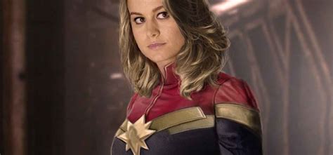 Heres The 1st Look Of Brie Larson As Captain Marvel A Young Nick Fury Minus The Eye Patch