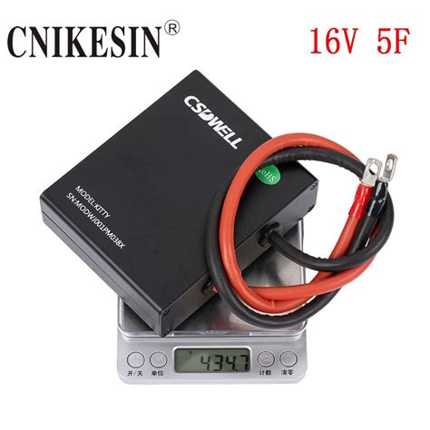 The working method of a car audio capacitor. CNIKESIN Super capacitor module car audio capacitor car ...