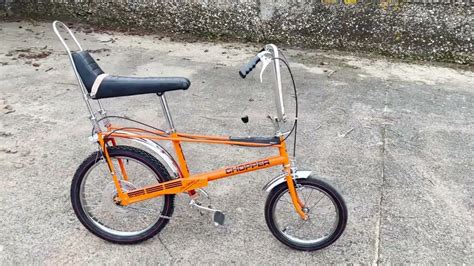 Raleigh Chopper Mark One For Sale Restored And As New Youtube