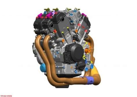 Aprilias Upcoming V4 Engine To Deliver Up To 220hp