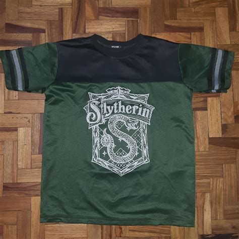 Harry Potter Slytherin Jersey Shirt Mens Fashion Tops And Sets