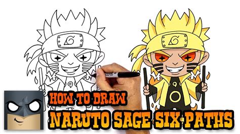How To Draw Naruto Sage Of Six Paths Mode Youtube