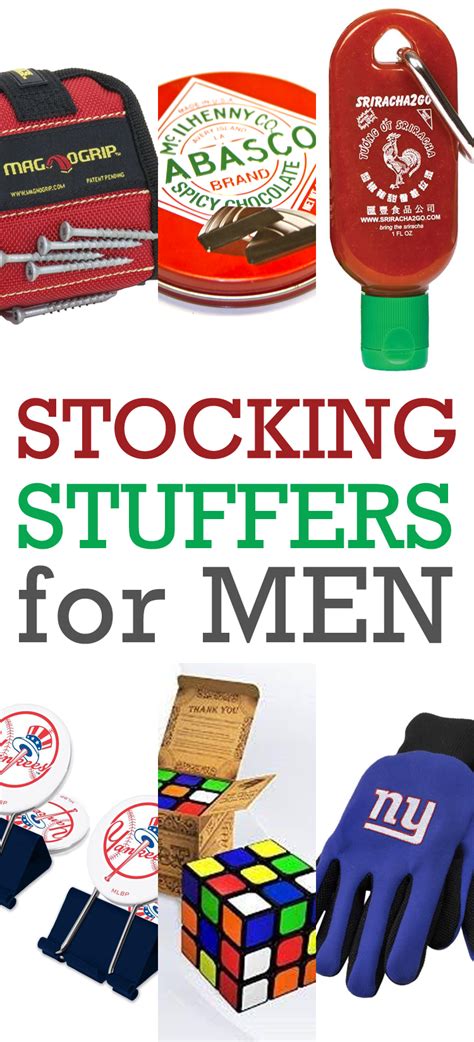 The guys in your life are going to love one of these thoughtful stocking stuffers for men. Stocking Stuffers for Men - The Cottage Market