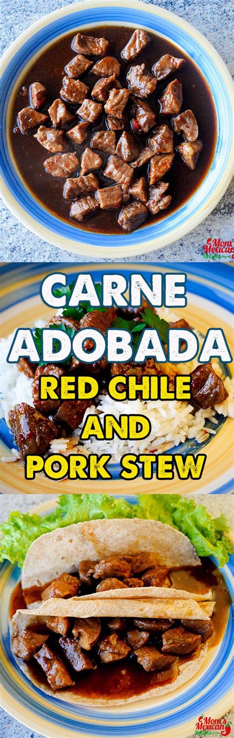 carne adobada recipe red chile pork stew recipe adobada recipe pork stew mexican food