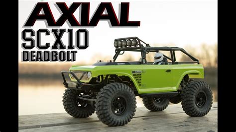 Axial Scx10 Deadbolt Rc Rock Crawler Unboxing And First Run Fc Images