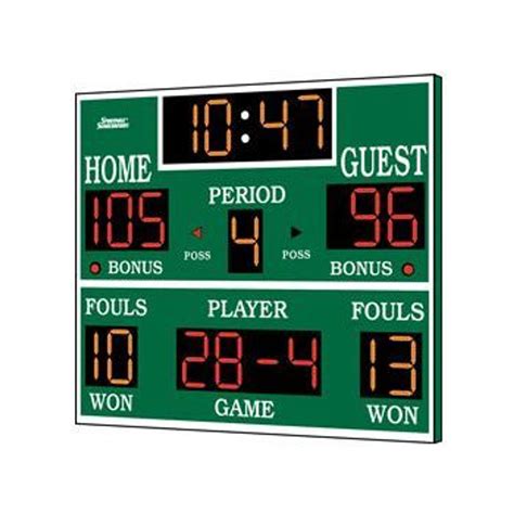 Sportable Multisport Tabletop Scoreboard