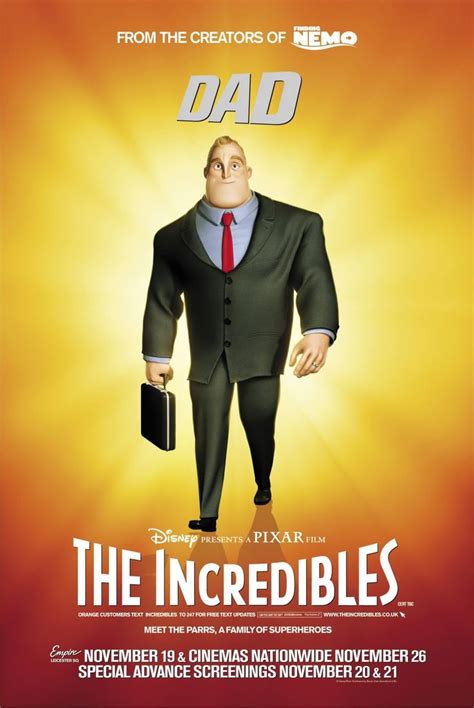 Mr Incredible Gallery The Incredibles The Incredibles 2004 Animated Movie Posters