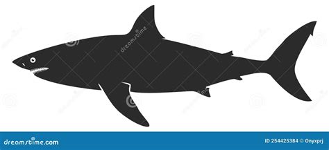 Shark Black And White Contrast Vector Art 139705926