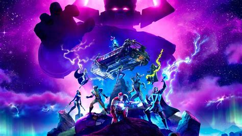 The fortnite galactus event is one short day away, and the data miners have found us a sweet leak that reveals a countdown and gives us a glimpse of galactus, the devourer of worlds. Fortnite: Galactus arriveert in Nexus War live-event