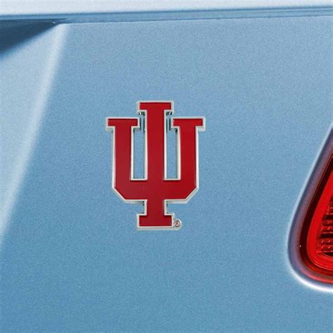 Indiana University Color Emblem 3x32