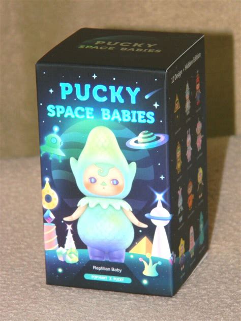 Mavin Pucky Space Babies Reptilian Baby Popmart Vinyl Mini