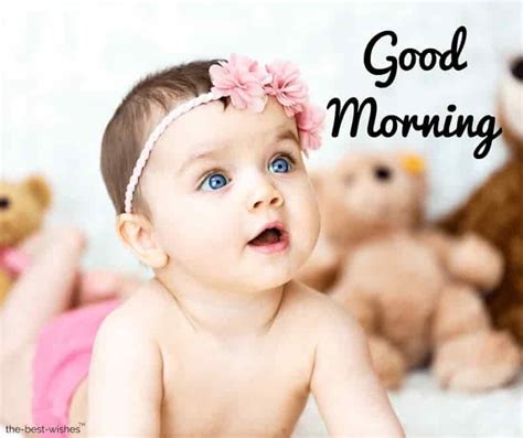 100 Cute Good Morning Baby Images And Pictures For