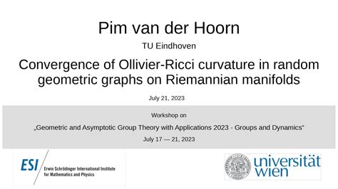 Pim Van Der Hoorn Convergence Of Ollivier Ricci Curvature In Random