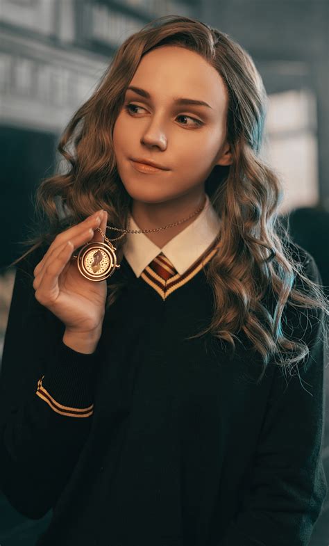 1280x2120 Hermione Granger Harry Potter Cosplay 4k Iphone 6 Hd 4k