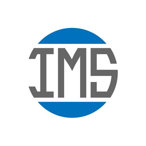 Ims Letter Logo Design On White Background Ims Creative Initials