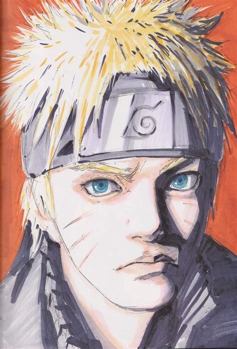Naruto Artbook Naruto Naruto Uzumaki Manga Art