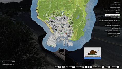 Los Santos Gta V Map