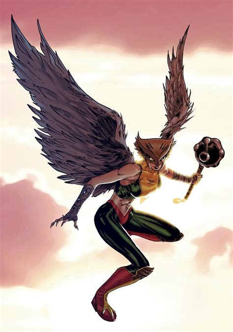 Hawkgirl Hawkgirl Hawkgirl Dc Superhero Comic