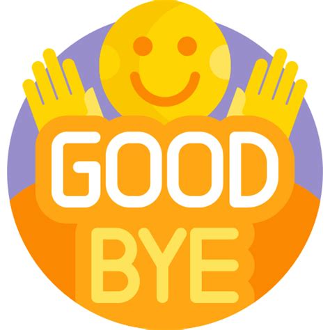 Goodbye Free Communications Icons
