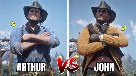 Arthur Vs John Which Is Better Red Dead Redemption 2 Which Main