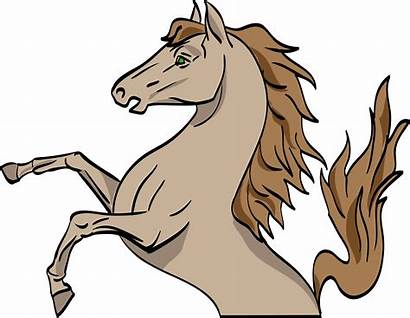 Mustang Clipart Horseshoe Transparent Heraldry Webstockreview Myblazon