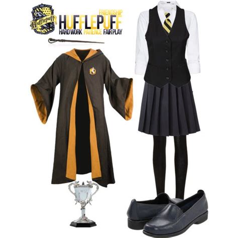 Hufflepuff Created By Marzelah On Polyvore Harry Potter Outfits