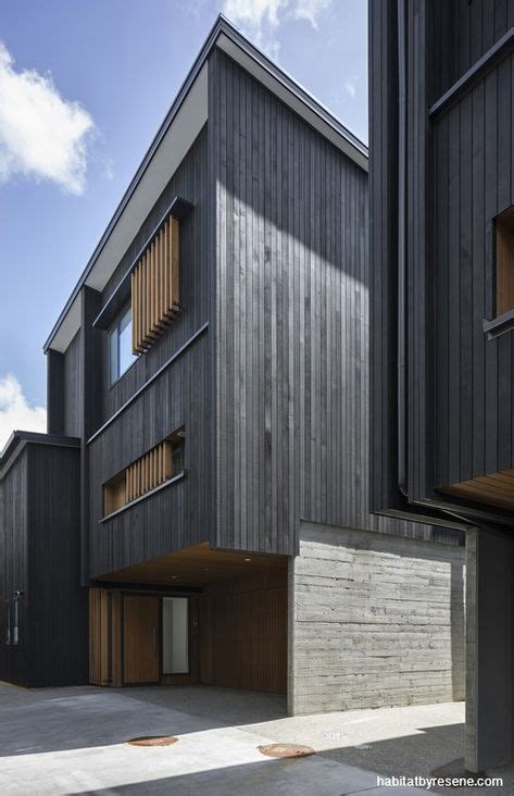 The Cladding On This Home Designed By Jwa Architects Is Stained In