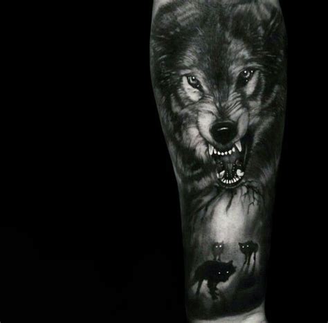 Pin By Robert Carrillo On Tats Wolf Tattoo Sleeve Forearm Sleeve