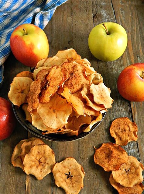 Oven Baked Apple Chips Frugal Hausfrau