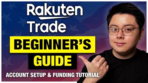 Rakuten Trade Account Setup And Funding Guide For Beginners Youtube