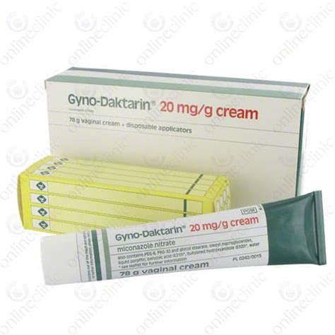 Gyno Daktarin • Buy Cream To Treat Vaginal Thrush • Onlineclinic®