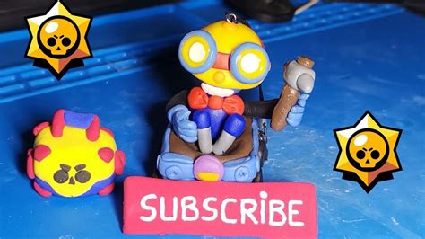 Brawl stars may balance changes are here! Candy, Making Brawl Stars Carl (polymer clay tutorial ...