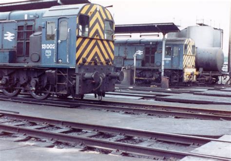 Liberal England Class 13 Locomotives At Tinsley Yard In 1980
