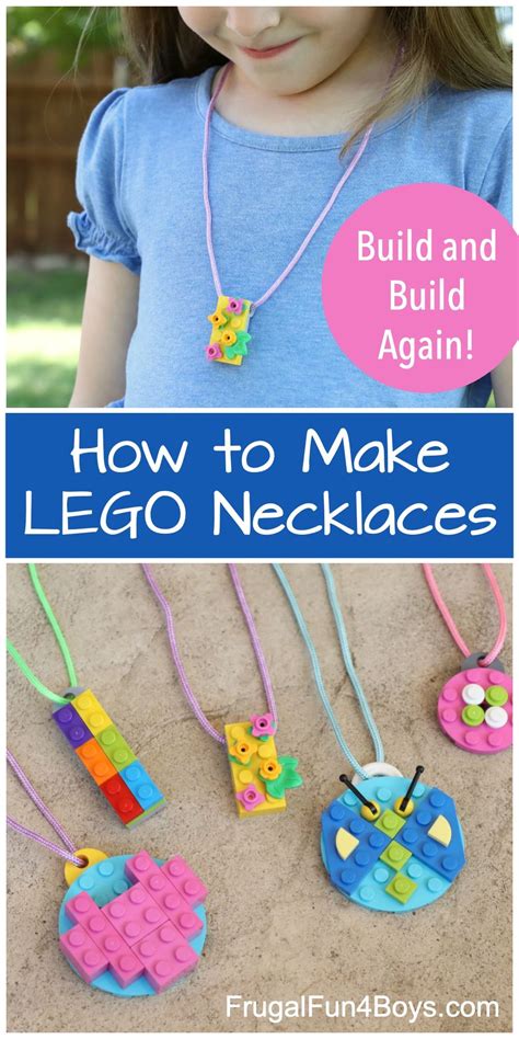 How To Make Lego Necklaces Frugal Fun For Boys And Girls Lego