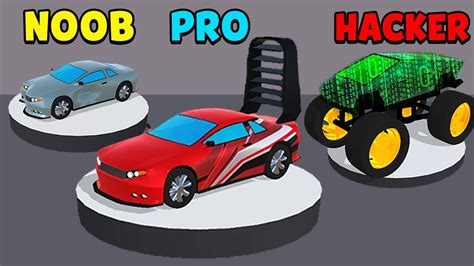 Noob Vs Pro Vs Hacker Car Master 3d Youtube
