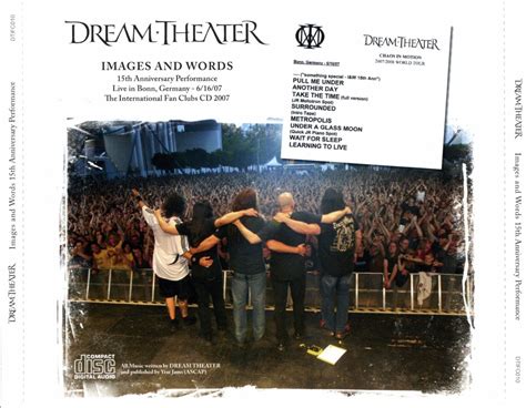Dream Theater Images And Words 15th Anniversary