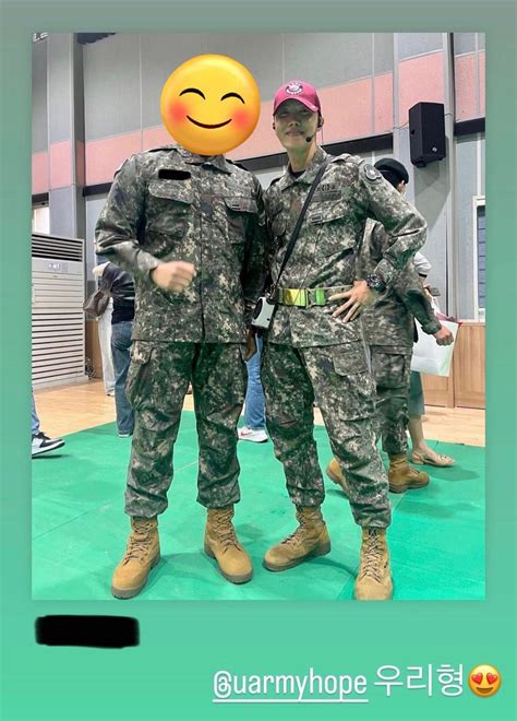 our hyung assistant drill instructor bts s j hope appears in new military photos with