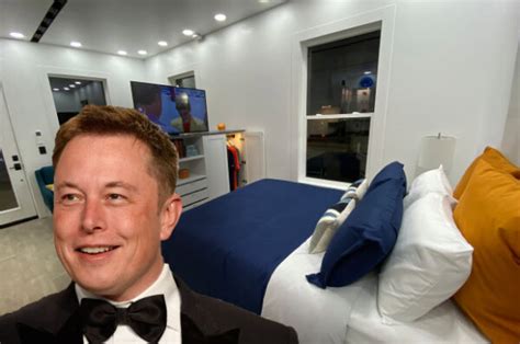 Elon Musk Is Living In A Prefab Tiny House Worth Only K On SpaceX Site Benefit Babes