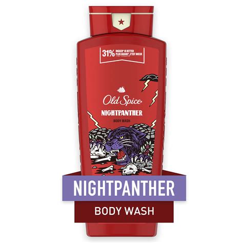 Old Spice Body Wash For Men Nightpanther 21 Fl Oz